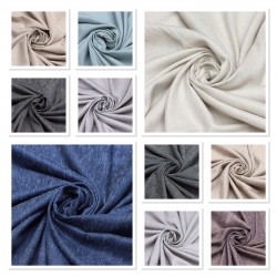 Verona V--230 Wholesale Linen Background Curtain Fabrics Living Room and Bedroom Curtains 13 Models 100% Polyester